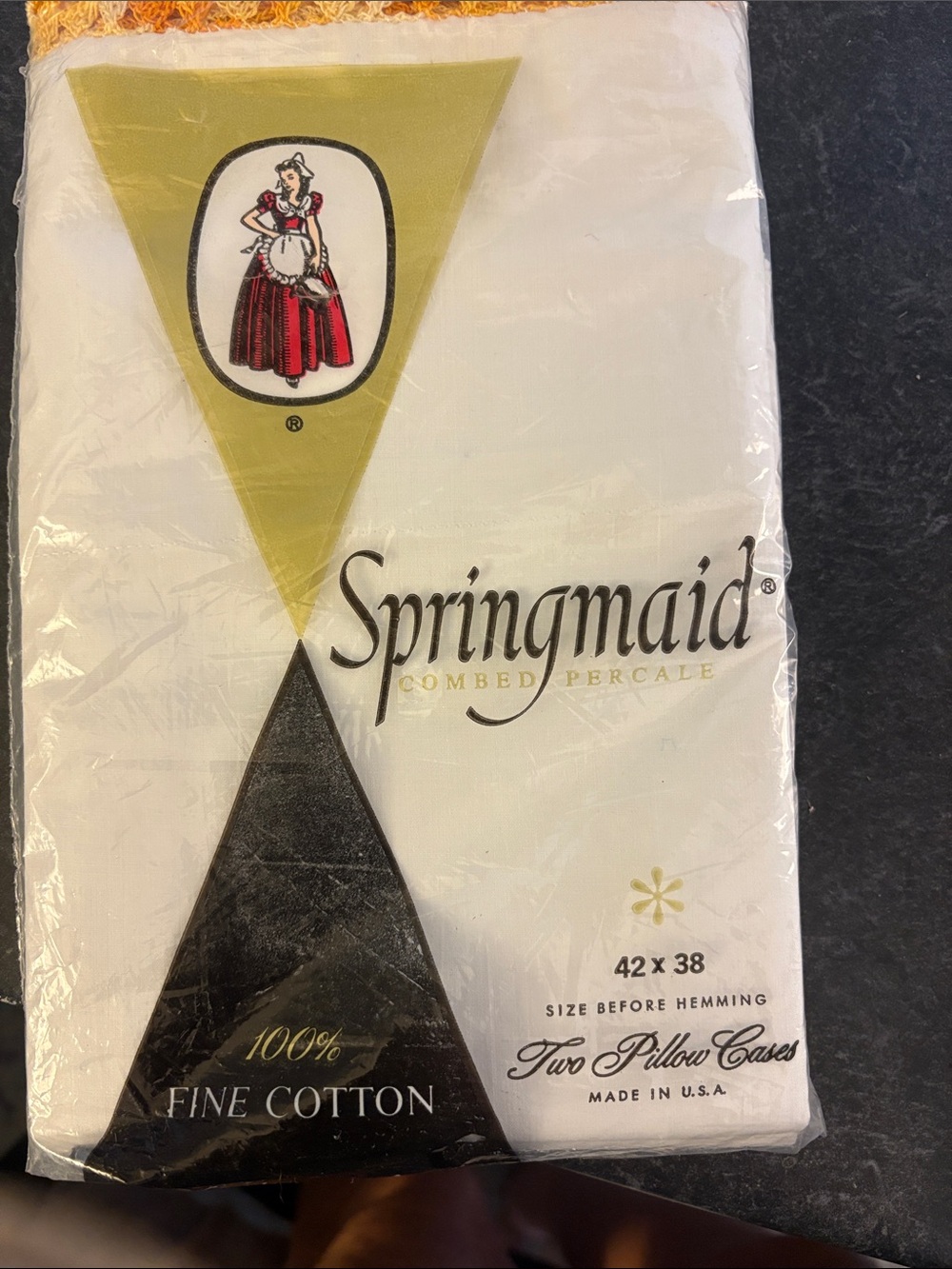 Springmaid White Pillow Cases - 2-Pack